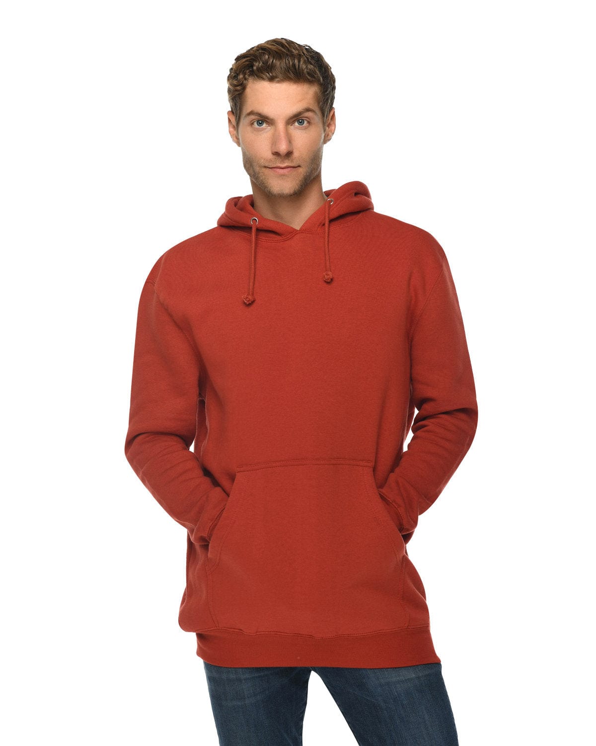 Lane Seven Sweatshirts/Fleece XS / Paprika Lane Seven LS19001: Unisex Heavyweight Pullover Hooded Sweatshirt