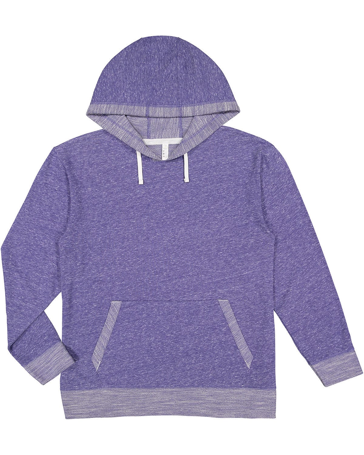 LAT Sweatshirts/Fleece LAT 6779: Adult Harborside Melange French Terry Hooded Sweatshirt