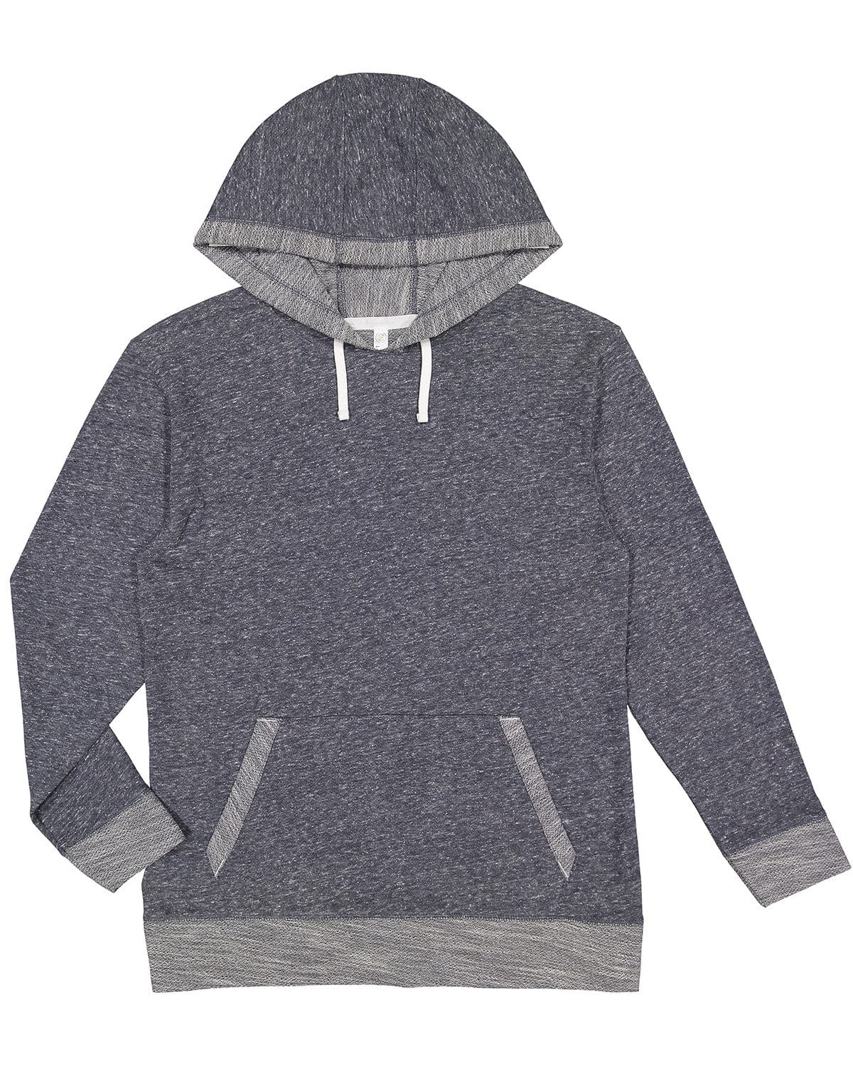 LAT Sweatshirts/Fleece LAT 6779: Adult Harborside Melange French Terry Hooded Sweatshirt