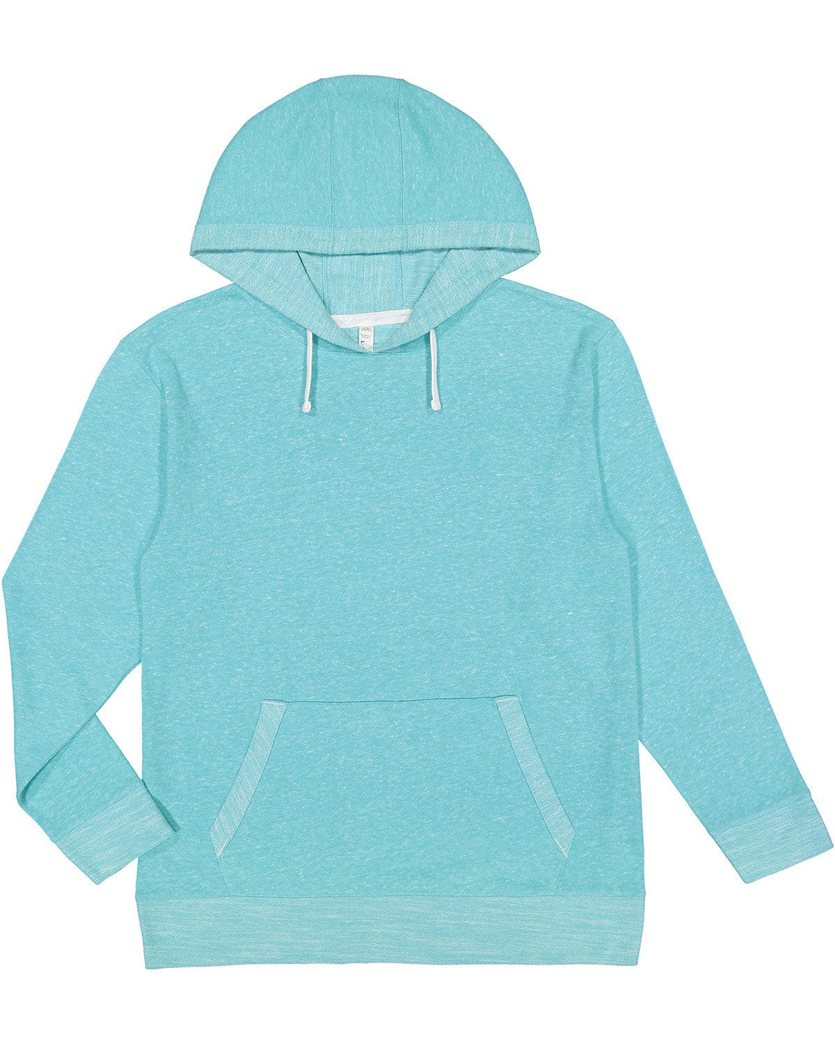 LAT Sweatshirts/Fleece XS / Caribbean Mlange LAT 6779: Adult Harborside Melange French Terry Hooded Sweatshirt