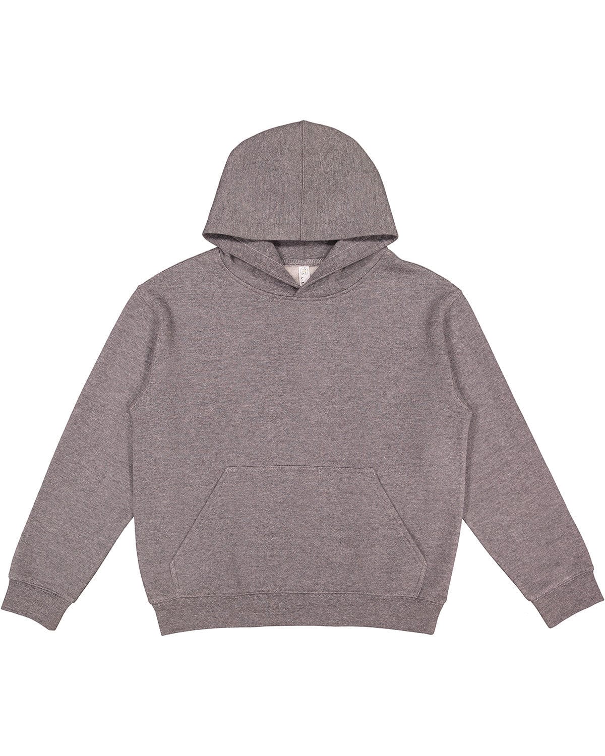 LAT Sweatshirts/Fleece XS / Granite Heather LAT 2296: Youth Pullover Fleece Hoodie