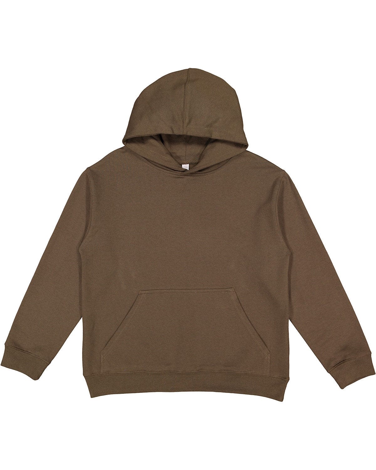 LAT Sweatshirts/Fleece XS / Military Green LAT 2296: Youth Pullover Fleece Hoodie