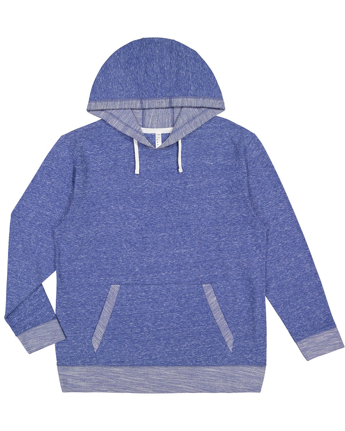 LAT Sweatshirts/Fleece XS / Royal Melange LAT 6779: Adult Harborside Melange French Terry Hooded Sweatshirt
