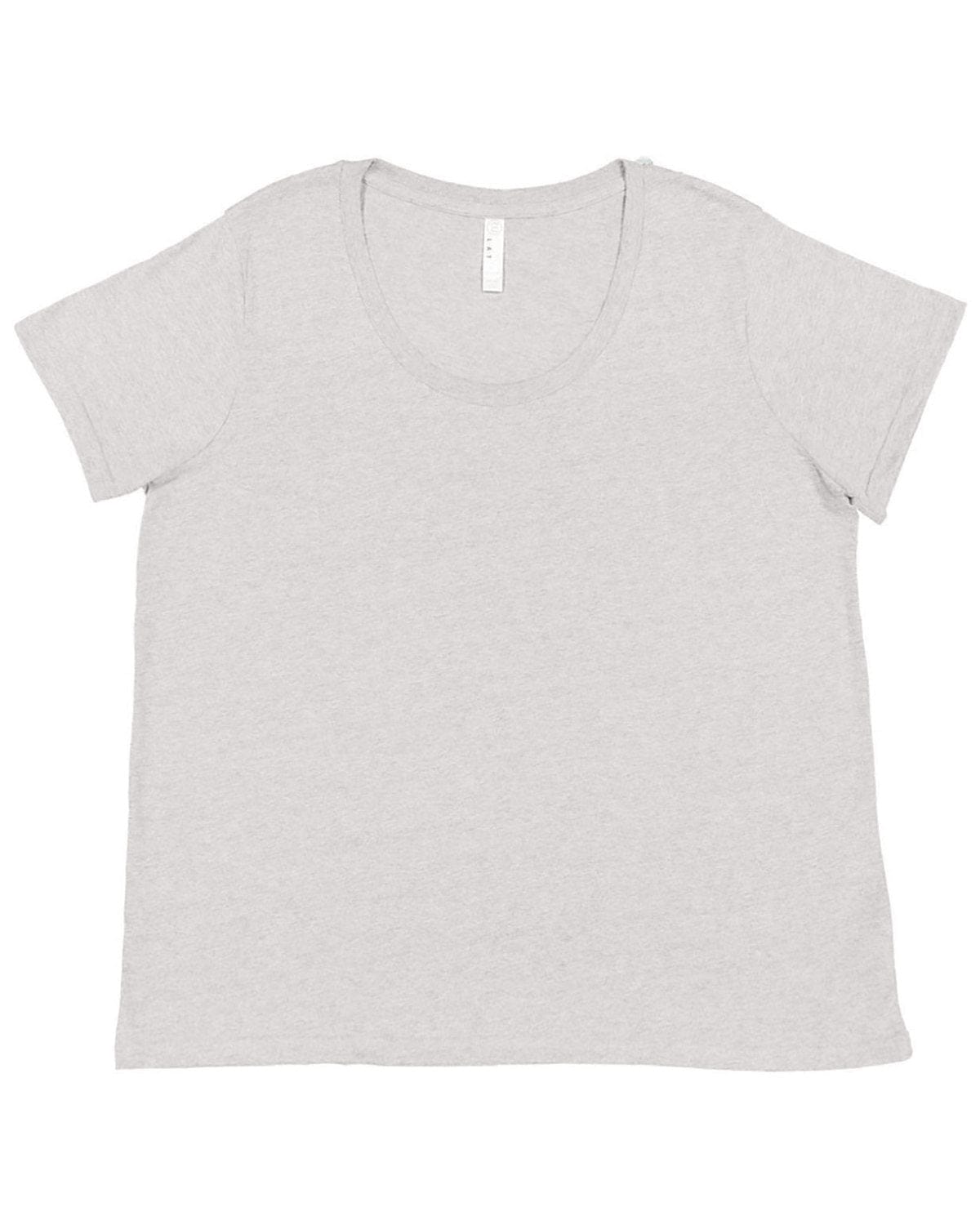 LAT T-Shirts 14-16 / Heather LAT 3816 Ladies' Curvy Fine Jersey T-Shirt