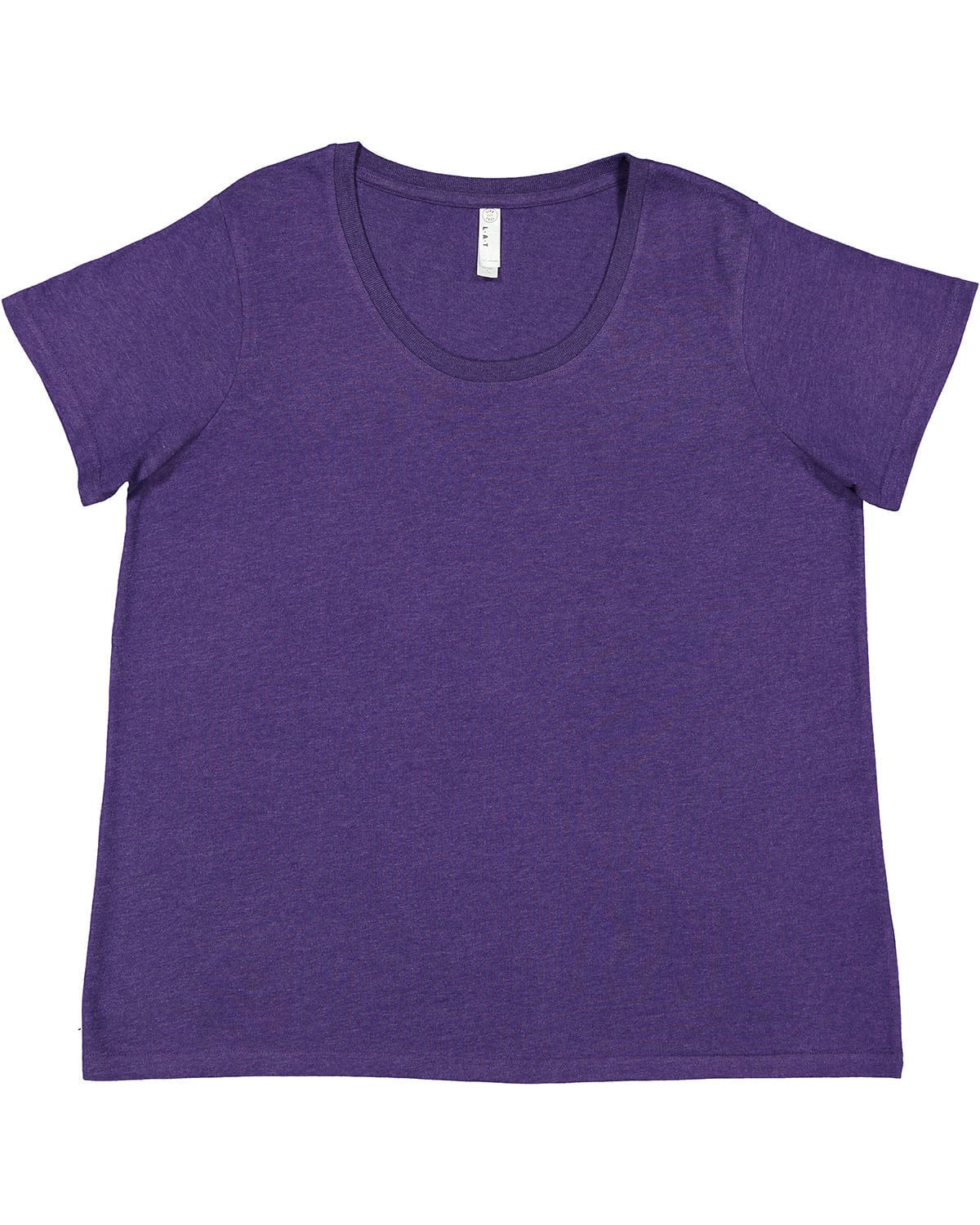 LAT T-Shirts 14-16 / Vintage Purple LAT 3816 Ladies' Curvy Fine Jersey T-Shirt