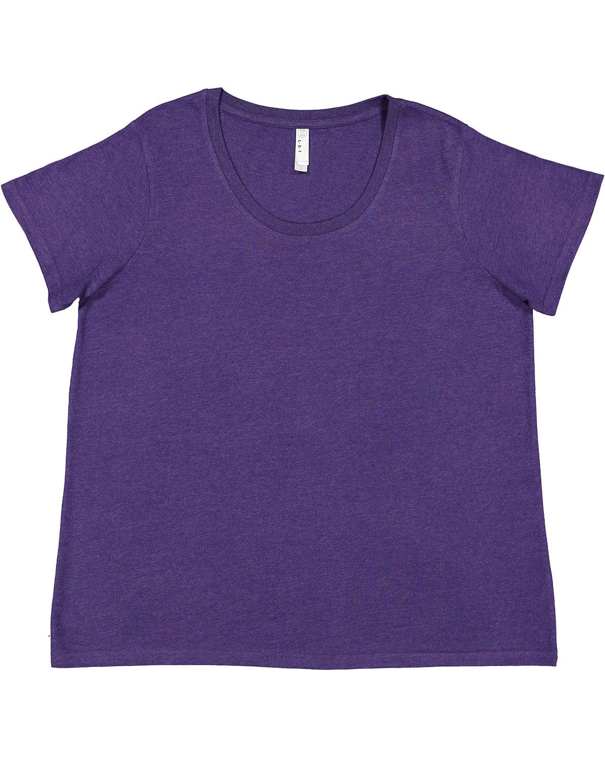 LAT T-Shirts 14-16 / Vintage Purple LAT 3816: Ladies' Curvy Fine Jersey T-Shirt