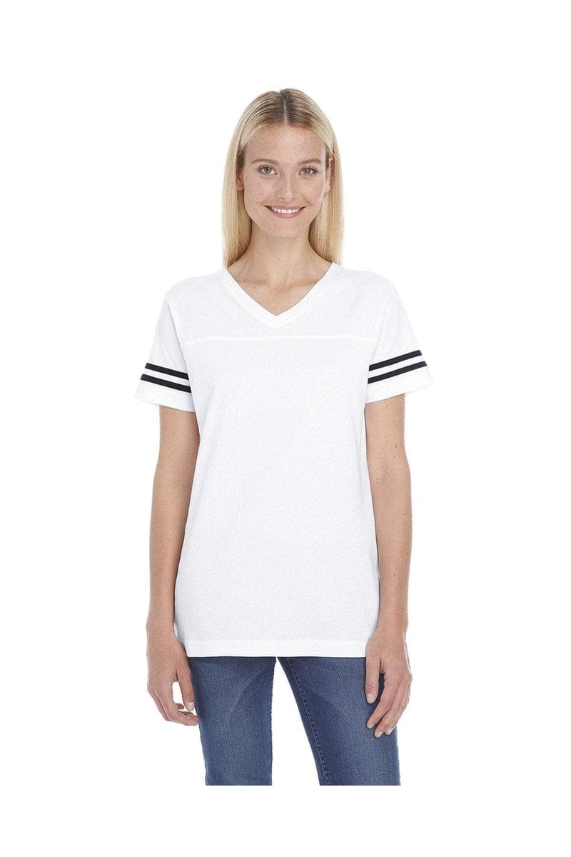 LAT T-Shirts LAT 3537: Ladies' Football Fine Jersey T-Shirt