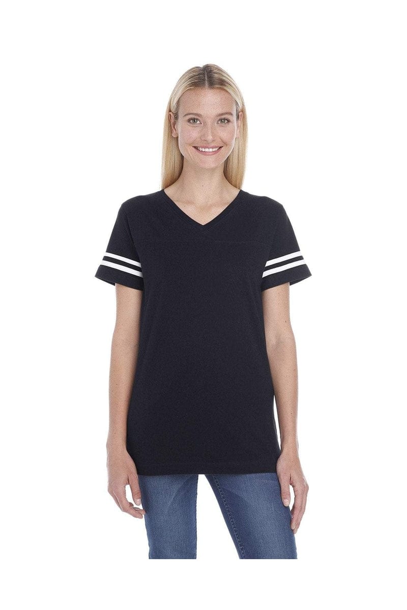 LAT T-Shirts LAT 3537: Ladies' Football Fine Jersey T-Shirt