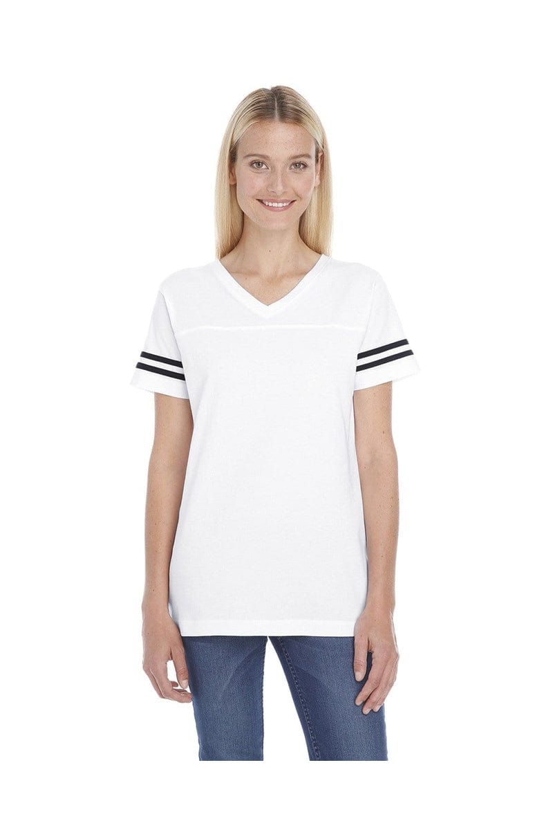LAT T-Shirts LAT 3537: Ladies' Football Fine Jersey T-Shirt