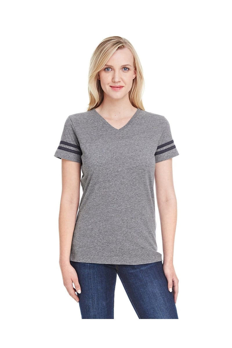 LAT T-Shirts LAT 3537: Ladies' Football Fine Jersey T-Shirt