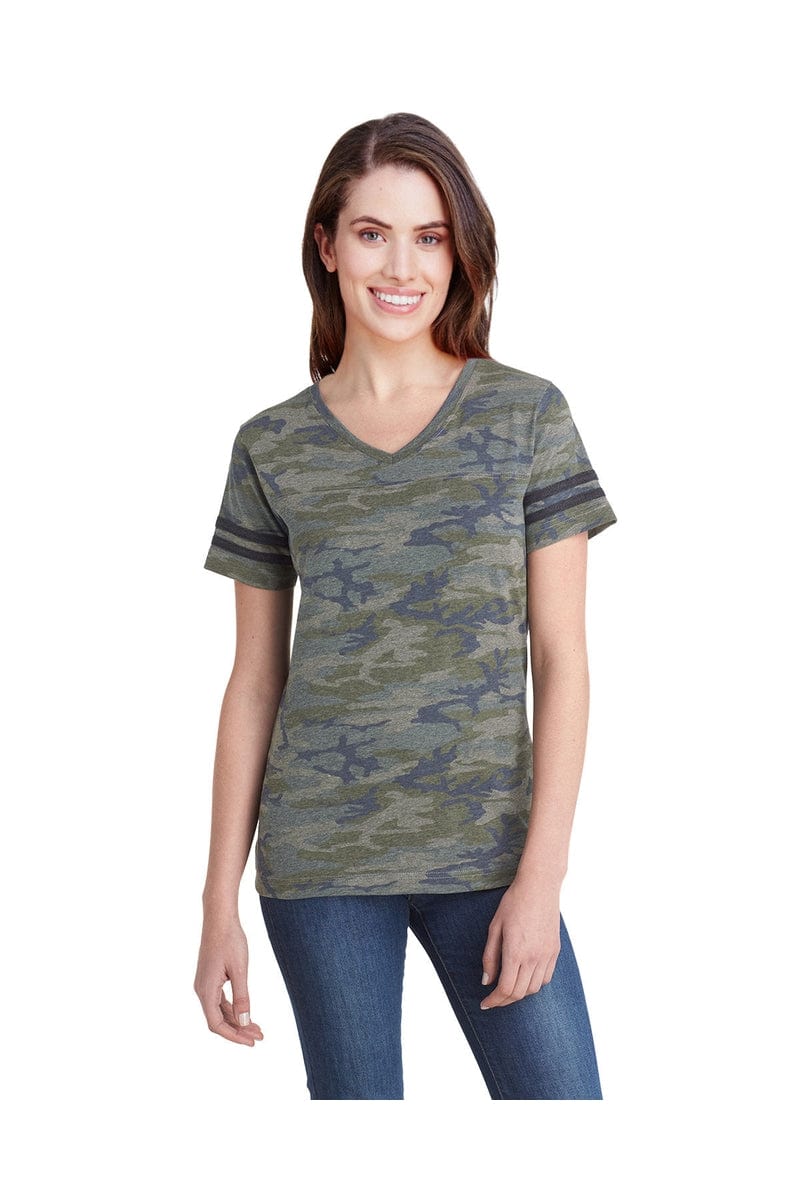 LAT T-Shirts LAT 3537: Ladies' Football Fine Jersey T-Shirt