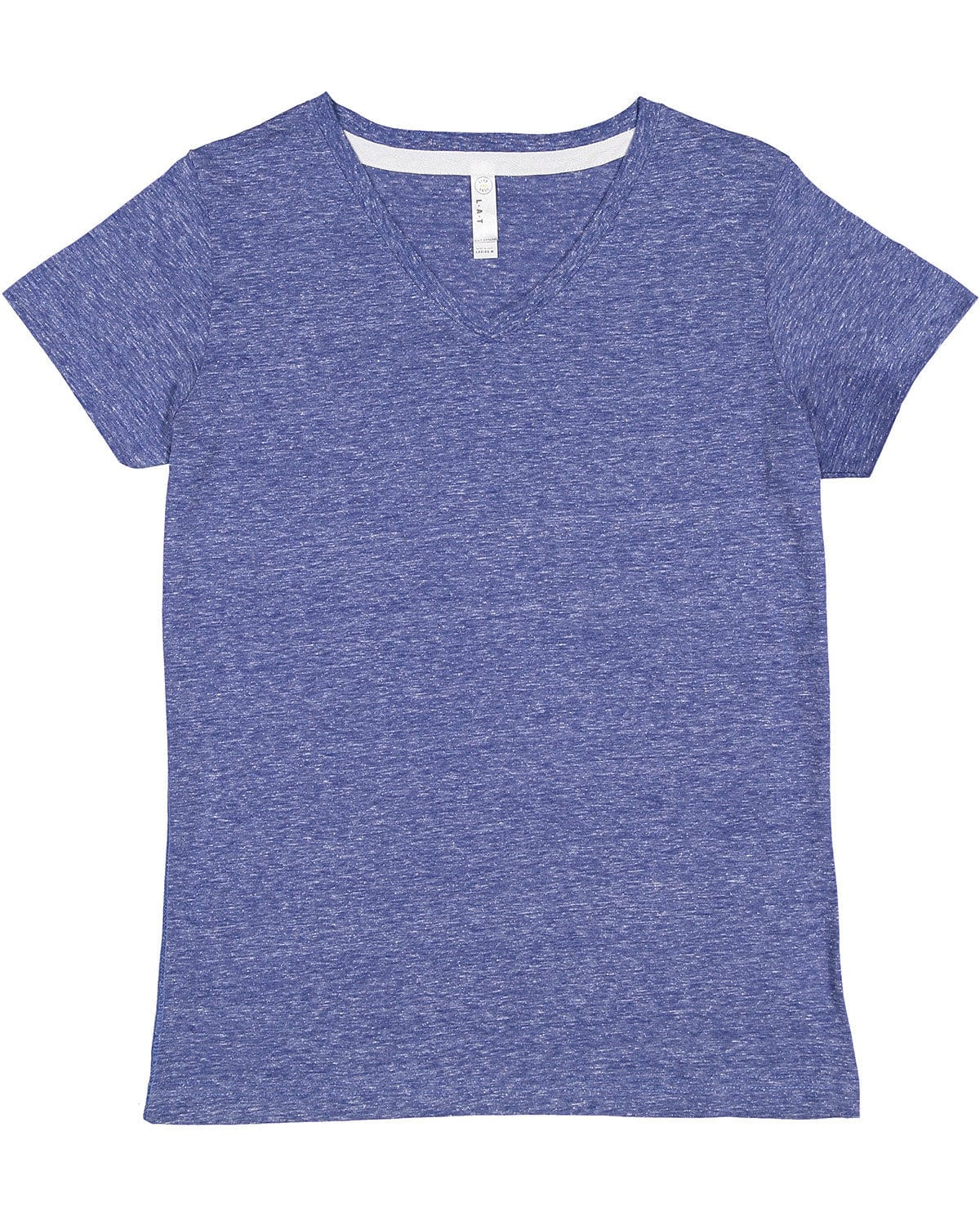 LAT T-Shirts LAT 3591: Ladies' V-Neck Harborside Melange Jersey T-Shirt