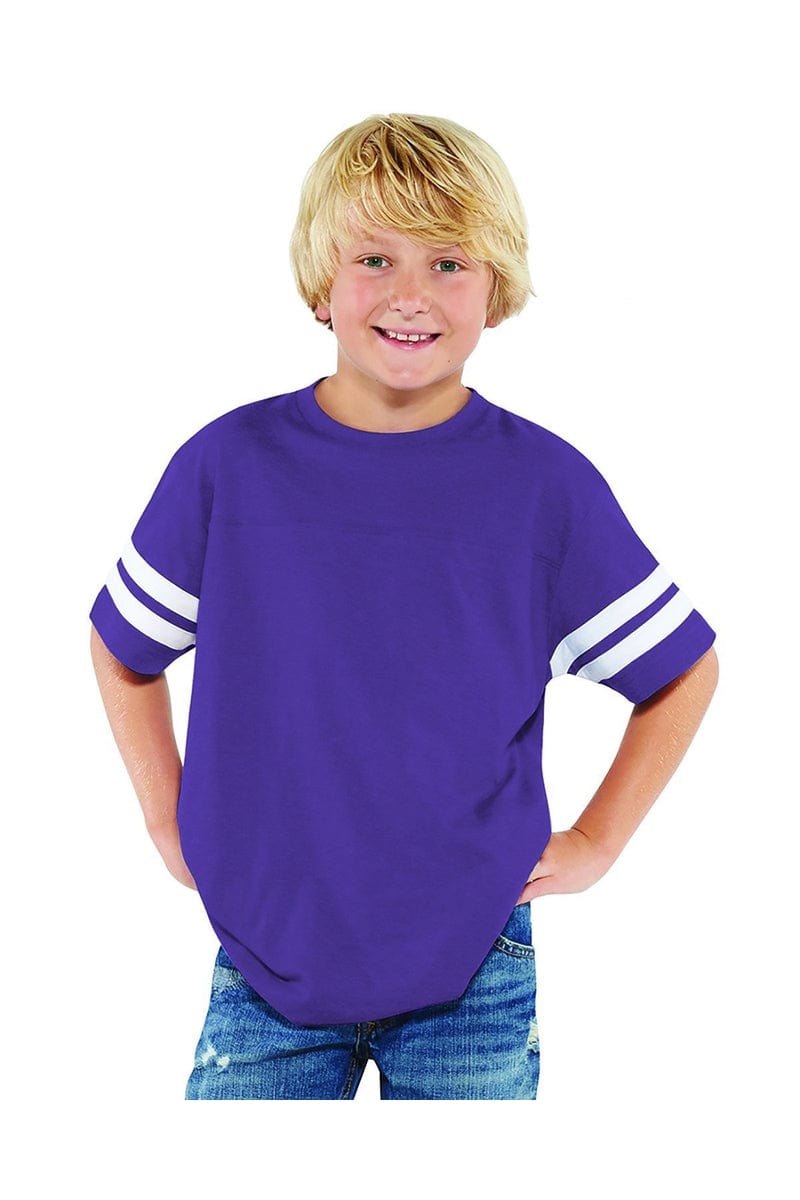 LAT T-Shirts LAT 6137: Youth Football Fine Jersey T-Shirt