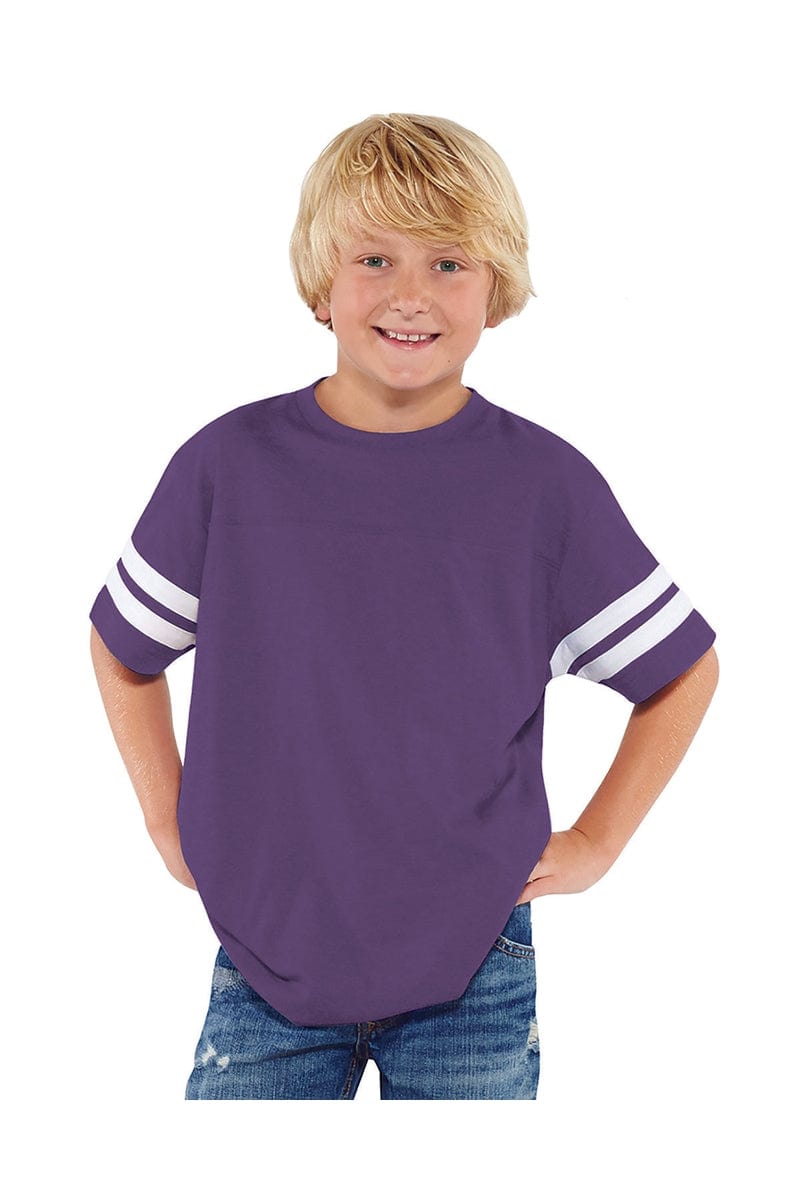 LAT T-Shirts LAT 6137: Youth Football Fine Jersey T-Shirt
