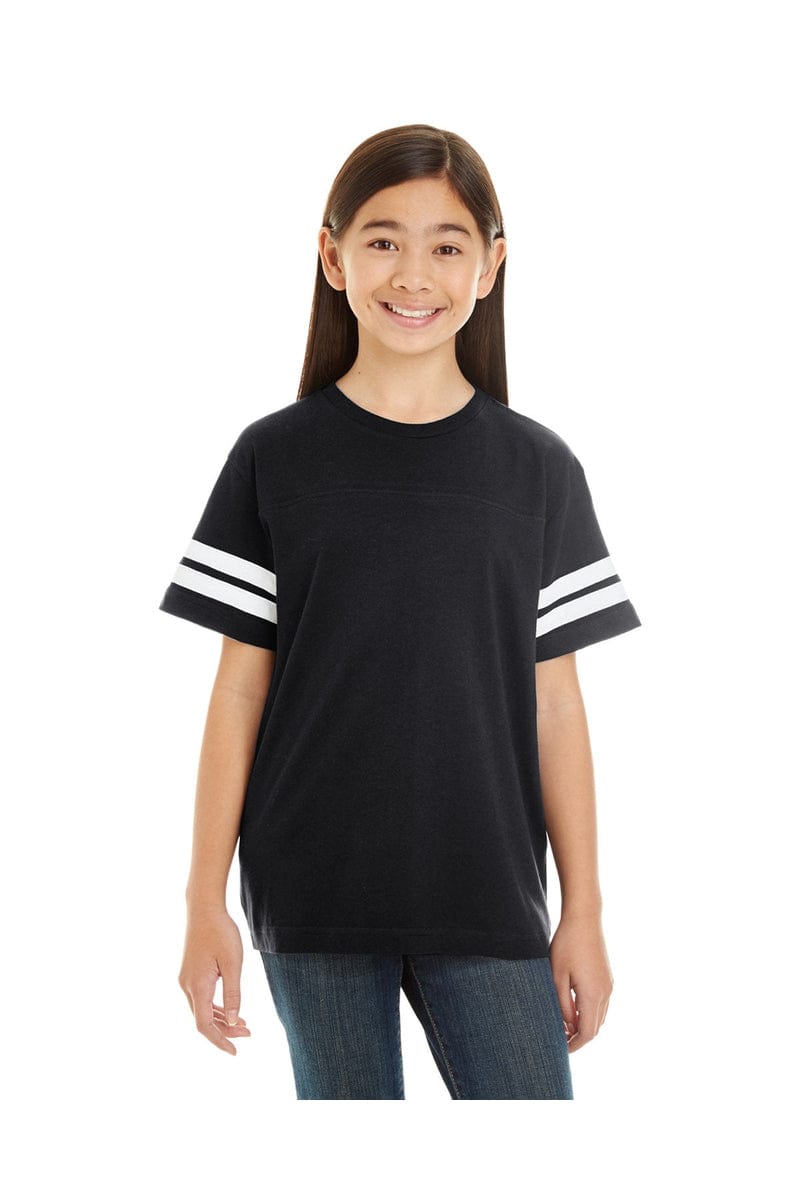 LAT T-Shirts LAT 6137: Youth Football Fine Jersey T-Shirt