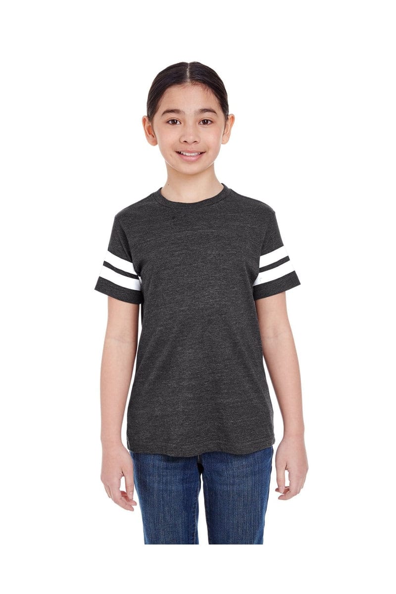 LAT T-Shirts LAT 6137: Youth Football Fine Jersey T-Shirt