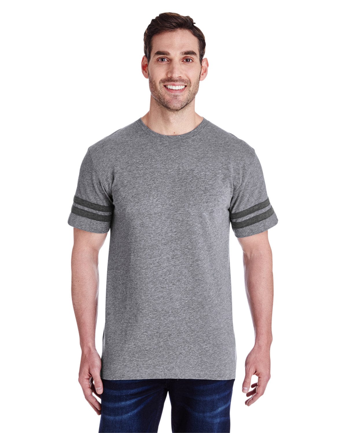 LAT T-Shirts LAT 6937 Men's Football Fine Jersey T-Shirt