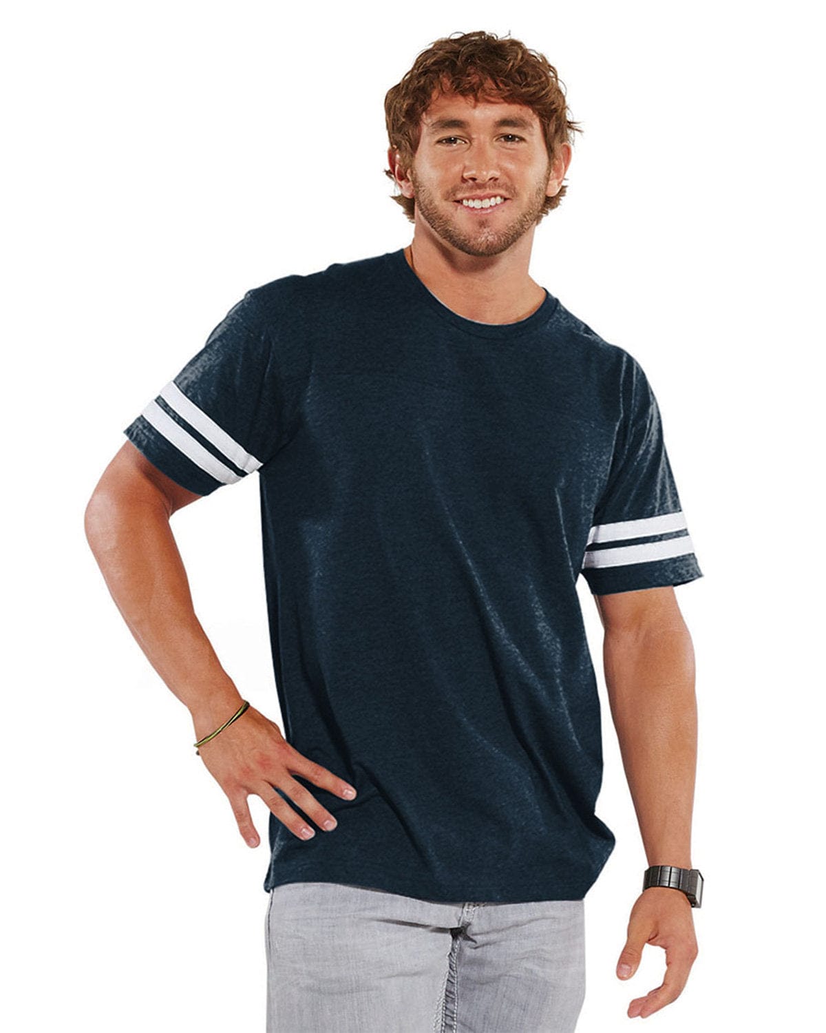 LAT T-Shirts LAT 6937 Men's Football Fine Jersey T-Shirt