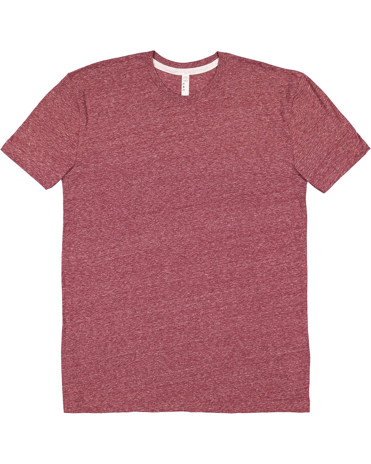 LAT T-Shirts S / Burgundy Melange LAT 6991: Men's Harborside Melange Jersey T-Shirt