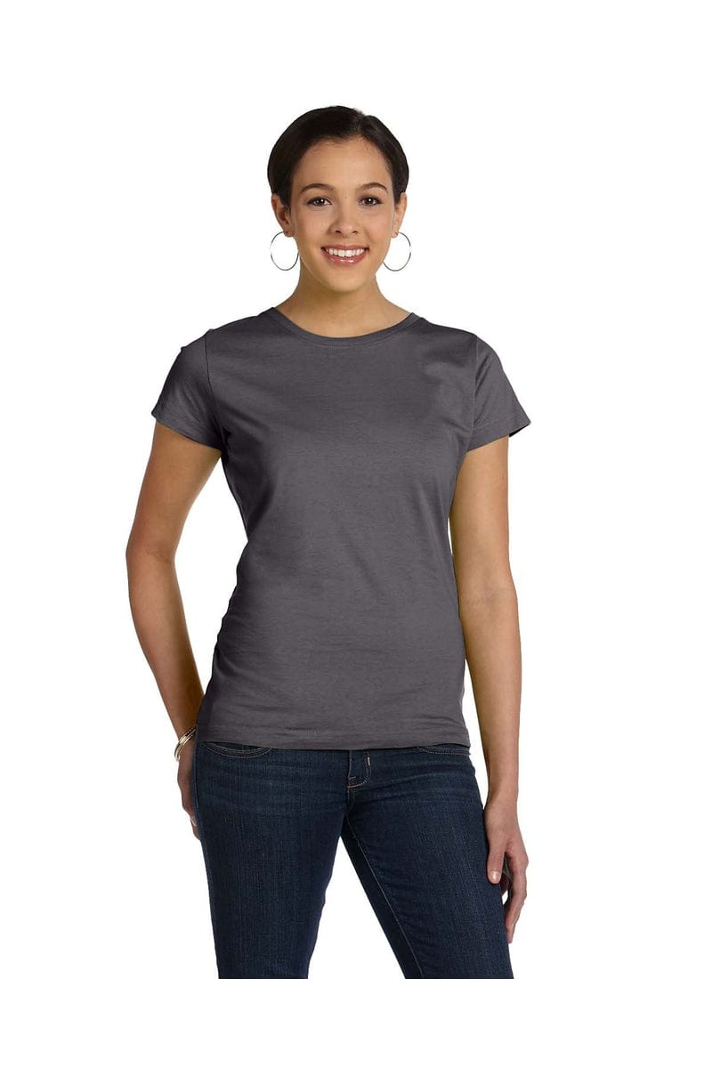 LAT T-Shirts S / Charcoal LAT 3516: Ladies' Fine Jersey