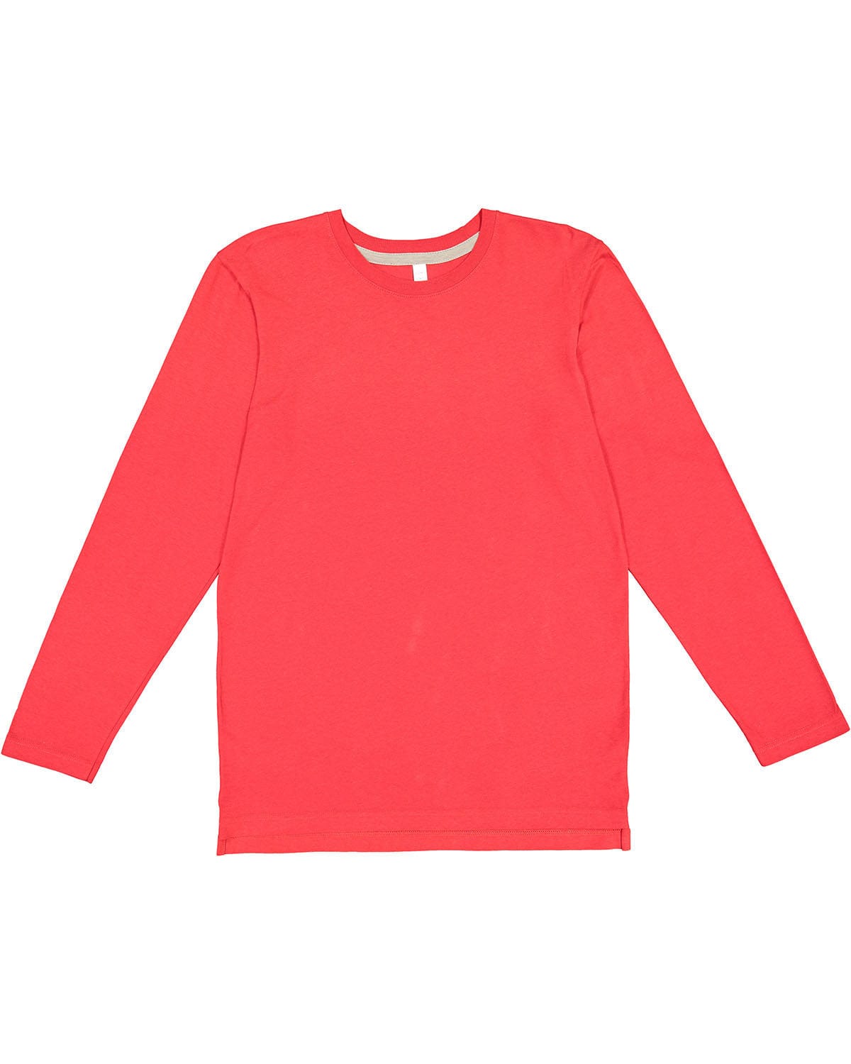 LAT T-Shirts S / Red/ Titanium LAT 6918: Men's Fine Jersey Long-Sleeve