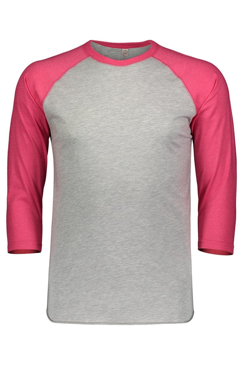 LAT T-Shirts S / Vn Ht/ Vn Ht Pnk LAT 6930: Men's Baseball Fine Jersey T-Shirt