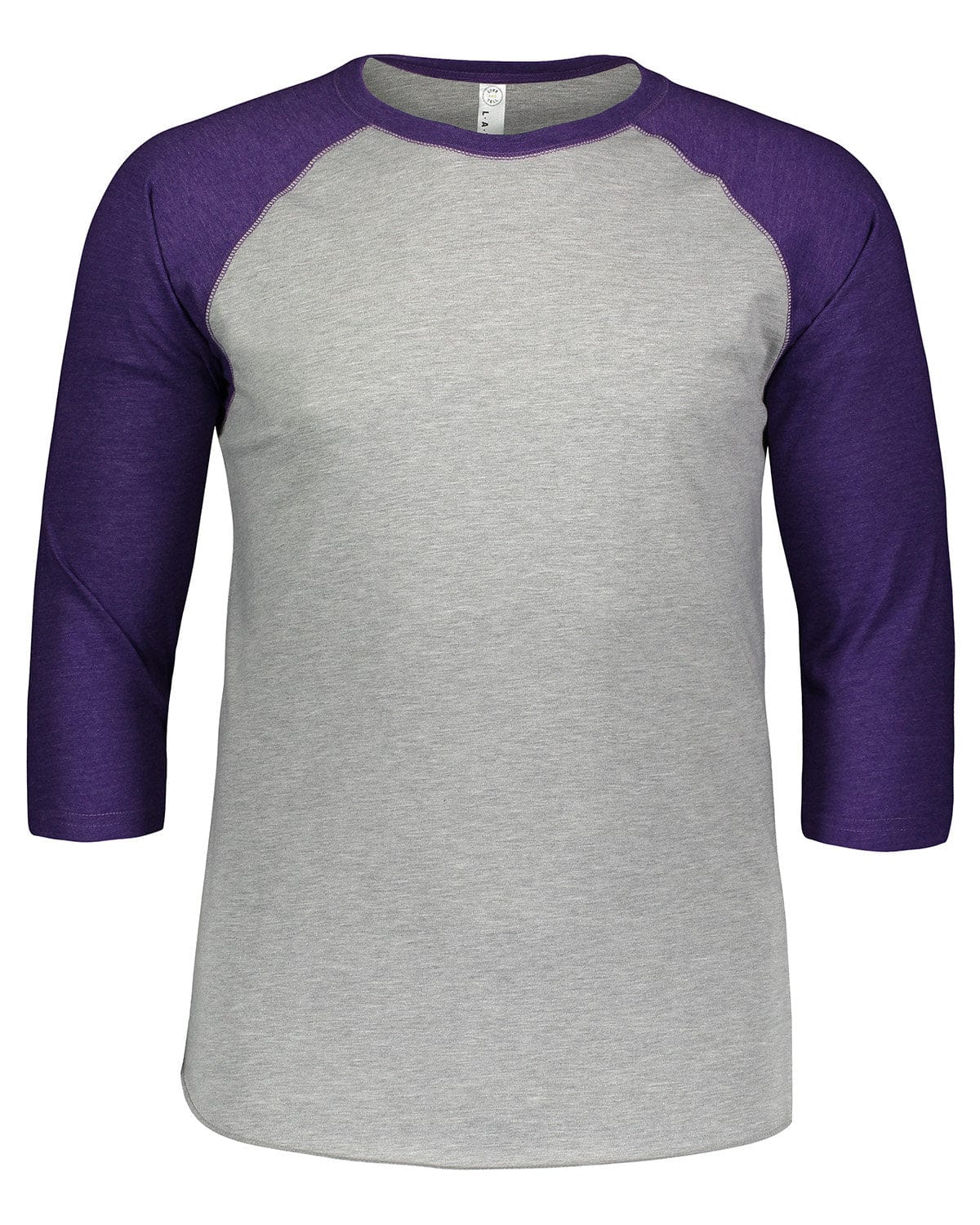 LAT T-Shirts S / Vn Hthr/ Vn Purp LAT 6930 Men's Baseball Fine Jersey T-Shirt