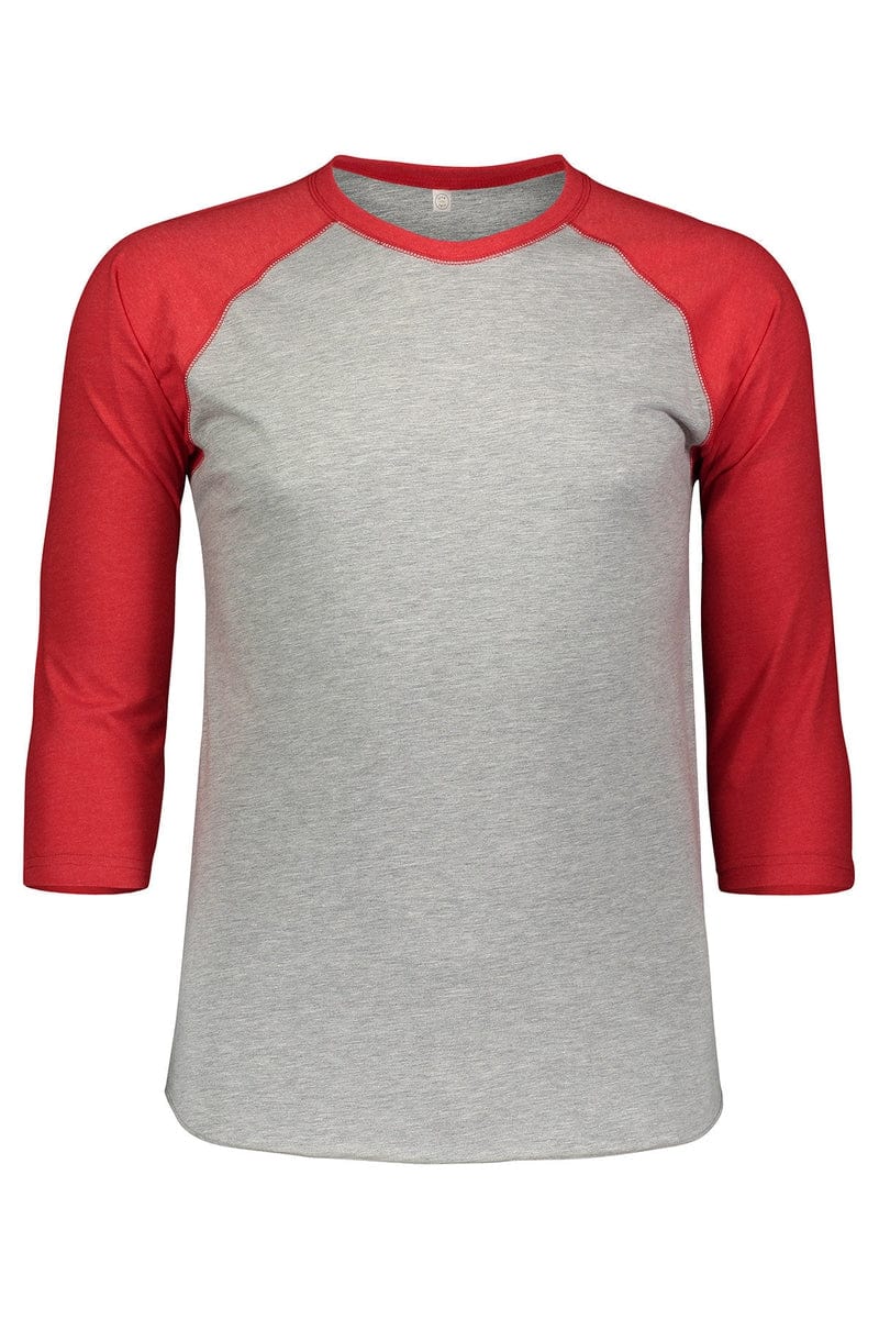 LAT T-Shirts S / Vn Hthr/ Vn Red LAT 6930: Men's Baseball Fine Jersey T-Shirt