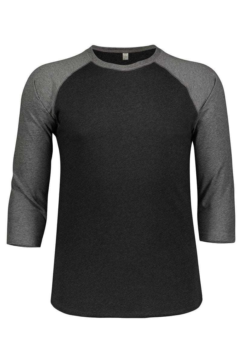 LAT T-Shirts S / Vn Smk/ Gran Hth LAT 6930: Men's Baseball Fine Jersey T-Shirt