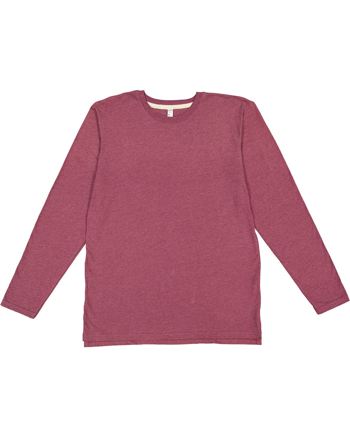 LAT T-Shirts S / Vnt Burgndy/ Nat LAT 6918: Men's Fine Jersey Long-Sleeve