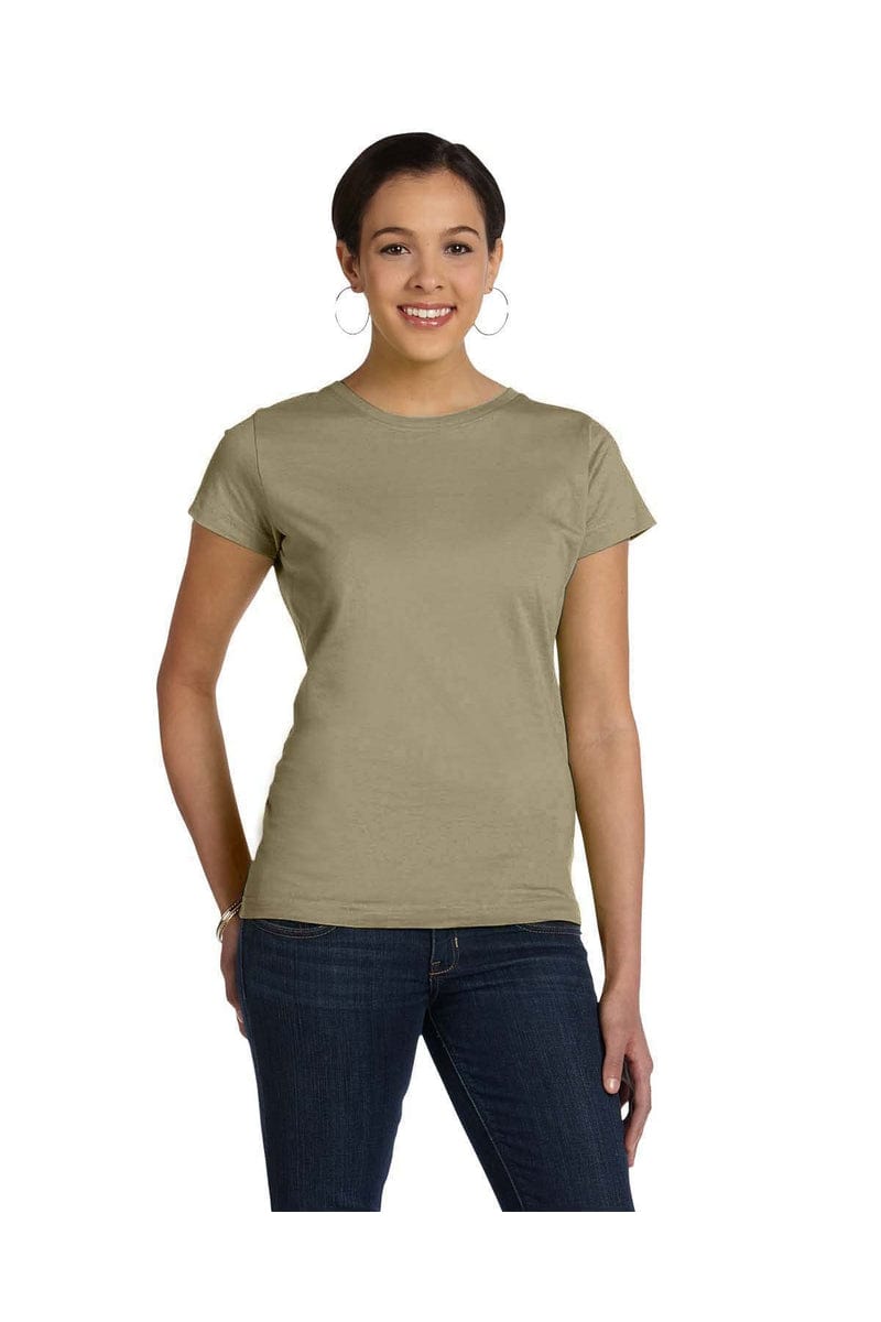LAT T-Shirts XL / Coyote Brown LAT 3516: Ladies' Fine Jersey T-Shirt, Traditional Colors
