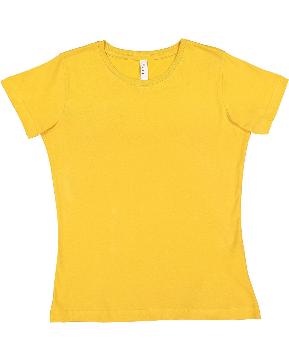 LAT T-Shirts XS / Mustard LAT 3516 Ladies' Fine Jersey T-Shirt, Extended Colors 2