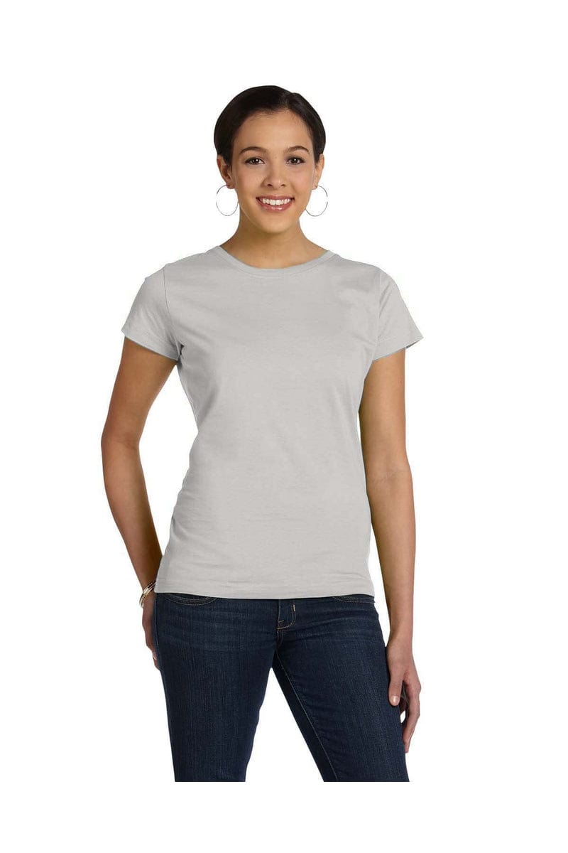 LAT T-Shirts XS / Silver LAT 3516: Ladies' Fine Jersey T-Shirt, Basic Colors