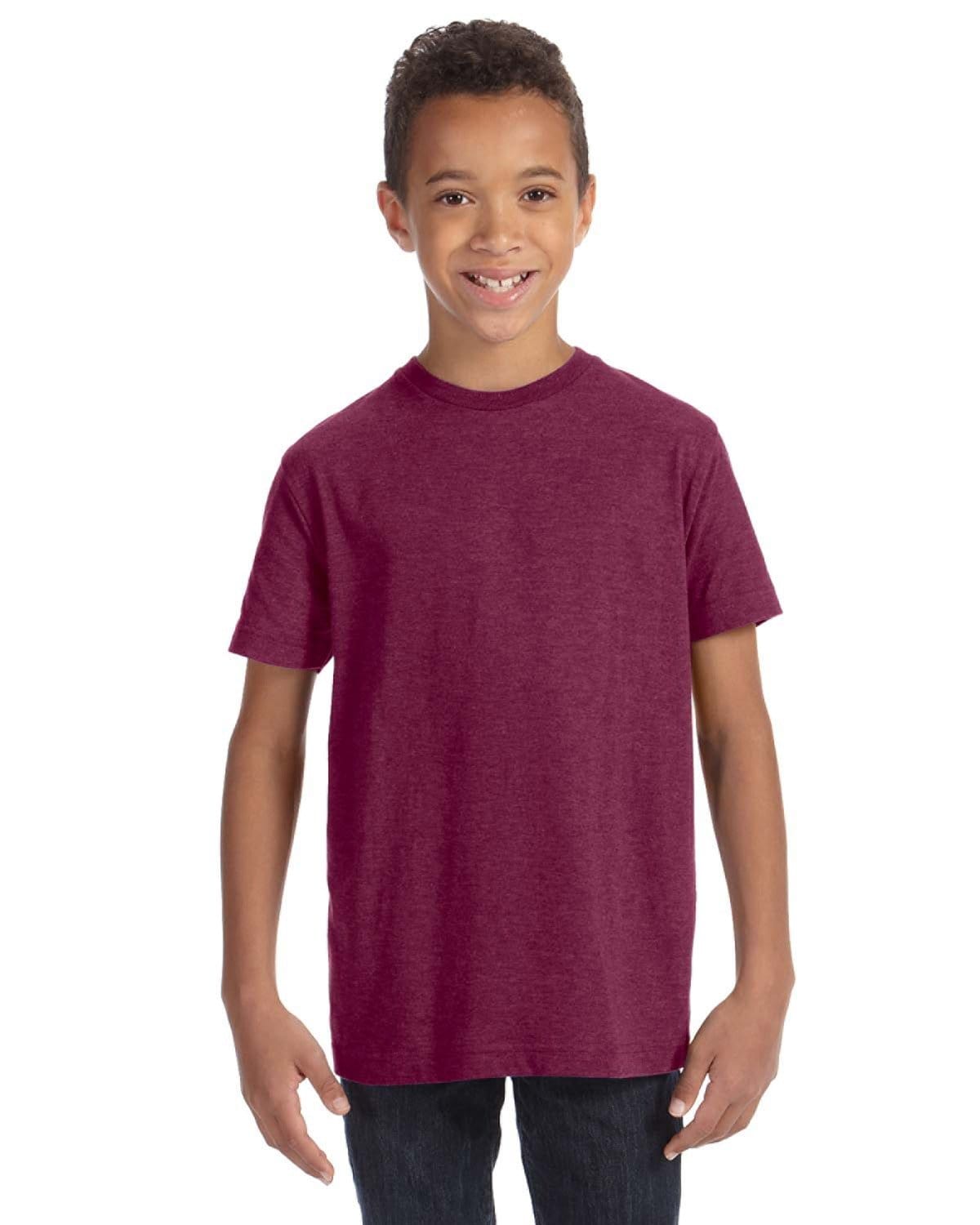LAT T-Shirts XS / Vintage Burgundy LAT 6101: Youth Fine Jersey T-Shirt, Extended Colors