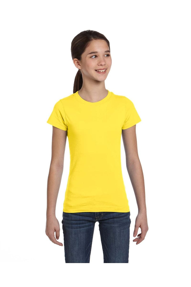 LAT T-Shirts XS / Yellow LAT 2616: Girls' Fine Jersey T-Shirt