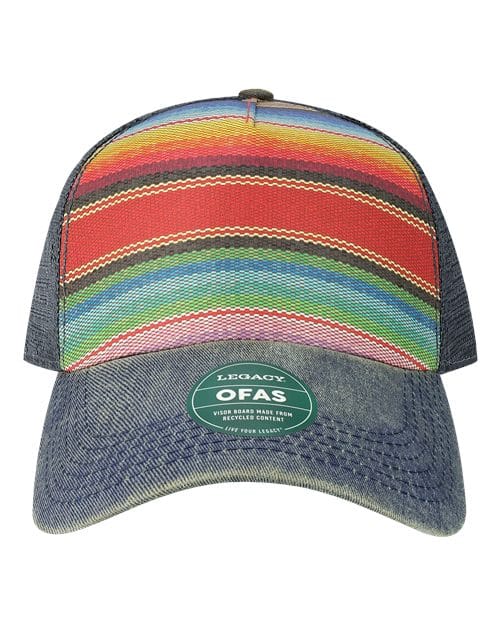 LEGACY 11218 Adjustable / Poncho OFAFP-Old Favorite Five-Panel Trucker Cap