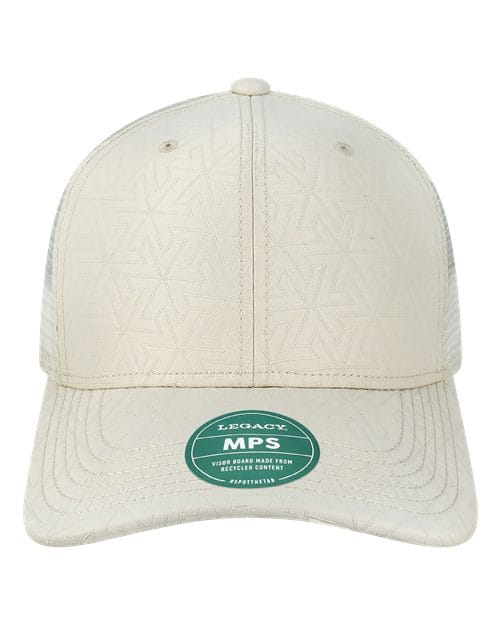 LEGACY 11222 Adjustable / White Z - Quilted MPS-Mid-Pro Snapback Trucker Cap