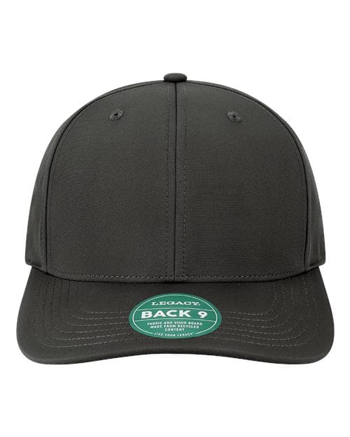 LEGACY 12243 Adjustable / Black B9A-Back Nine Cap