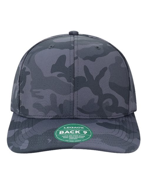 LEGACY 12243 Adjustable / Midnight Camo B9A-Back Nine Cap