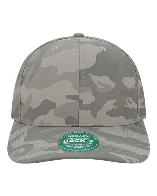 LEGACY 12243 Adjustable / Storm Camo B9A-Back Nine Cap