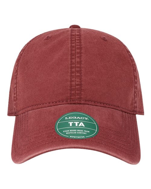 LEGACY 12244 Adjustable / Burgundy TTA-Terra Twill Cap