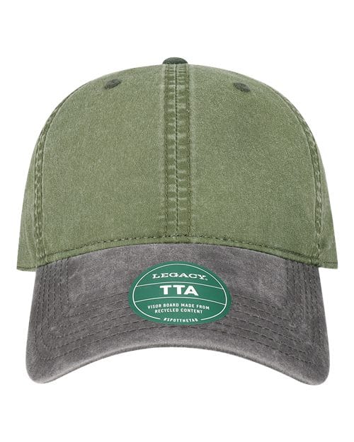 LEGACY 12244 Adjustable / Moss Green/ Cinder TTA-Terra Twill Cap