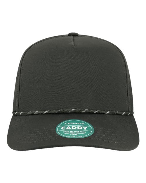 LEGACY 15623 Adjustable / Black CADDY-The Caddy Rope Adjustable Cap
