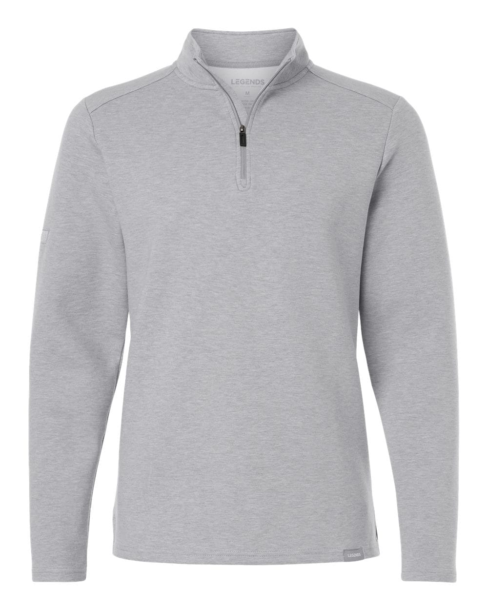 Legends Knits & Layering Legends SWM000006 Men's Scuba Quarter-Zip Pullover