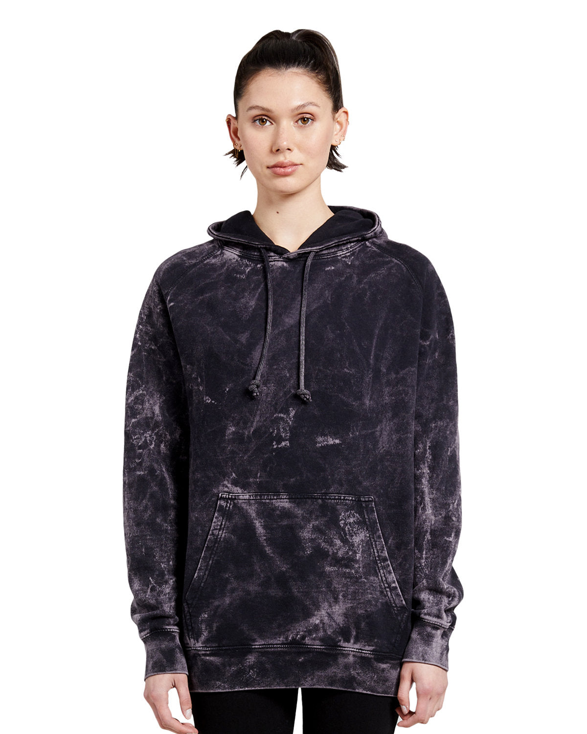 Lane Seven LST004: Unisex Vintage Raglan Hooded Sweatshirt