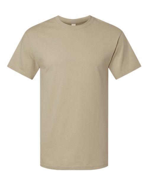 M&O 9440 S / Sand 4800: Men's Gold Soft Touch T-Shirt