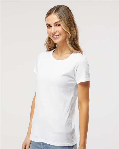 M&O 9454 4810: Women's Gold Soft Touch T-Shirt