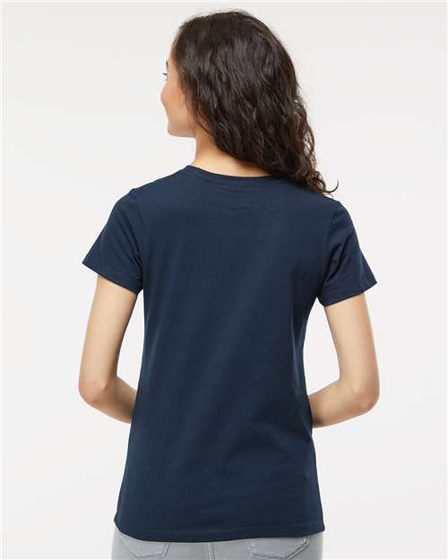 M&O 9454 4810: Women's Gold Soft Touch T-Shirt