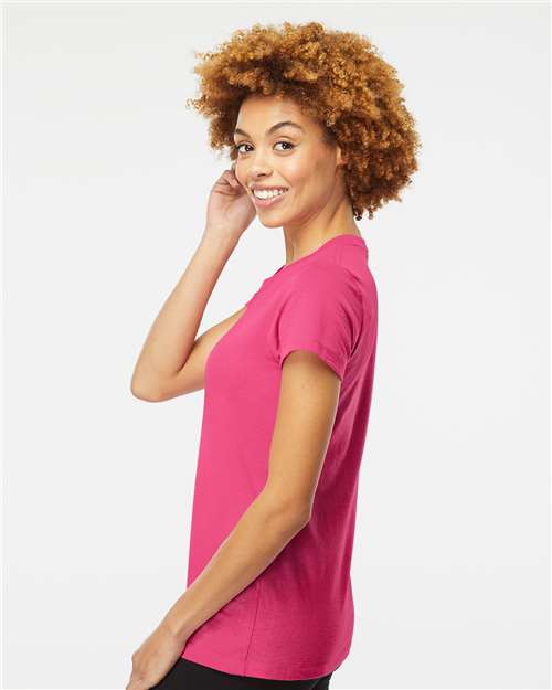 M&O 4810 Women's Gold Soft Touch T-Shirt in 