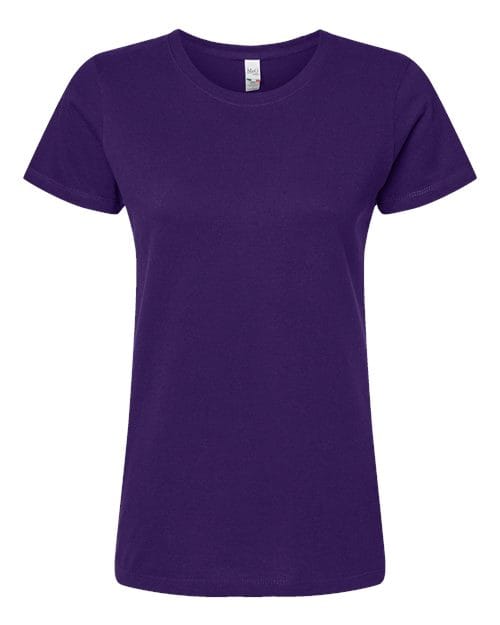 M&O 4810 Women's Gold Soft Touch T-Shirt in 